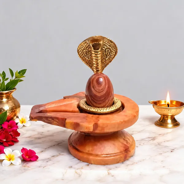Janeudhari_Shivling_With_Chandan_Colour_Jaladhari_With_Cobra_Nag