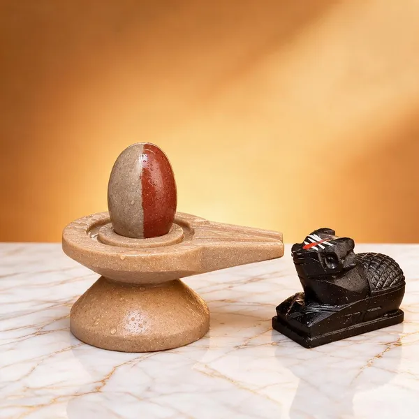 Narmadeshwar_Ardhnarishwar_Shivling_With_Jaldhara_And_Nandi_Pooja_Set