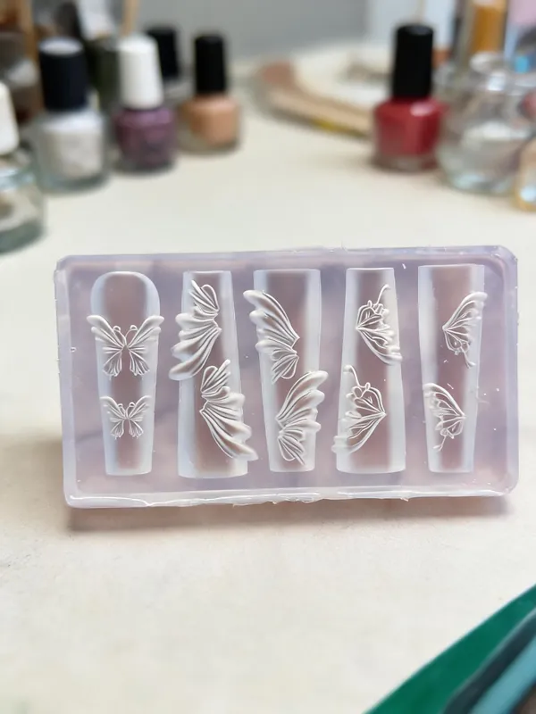 Butterfly_Feather_Silicone_Resin_Casting_Craft_Mold