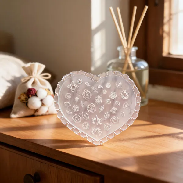 Epoxy_Resin_Heart_Shaped_Floral_Botanical_Decorative_Accent