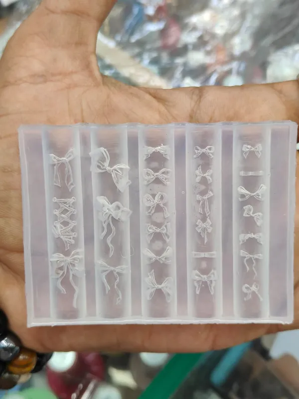 Transparent_Bow_Shape_Silicone_Craft_Mould