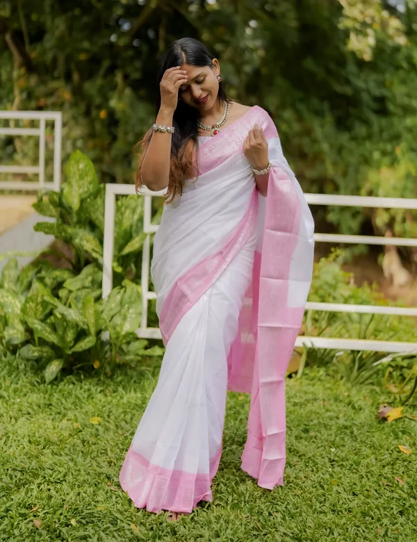 Baby_Pink_Premium_Cotton_Saree_For_Women