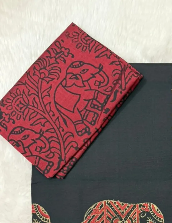 Black_Premium_Cotton_Saree_For_Women