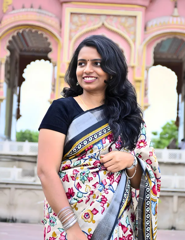White_Premium_Semi_Tussar_Silk_Saree_For_Women