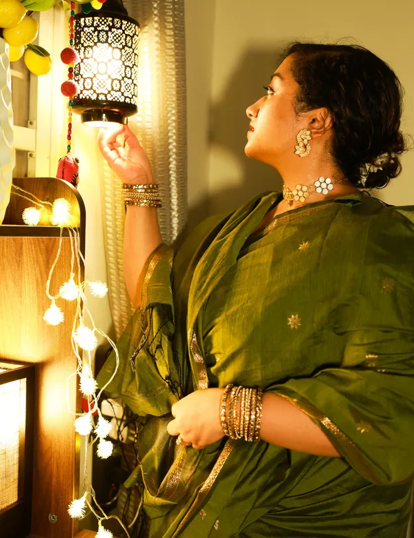 Light_Green_Premium_Silk_And_Cotton_Saree_For_Women