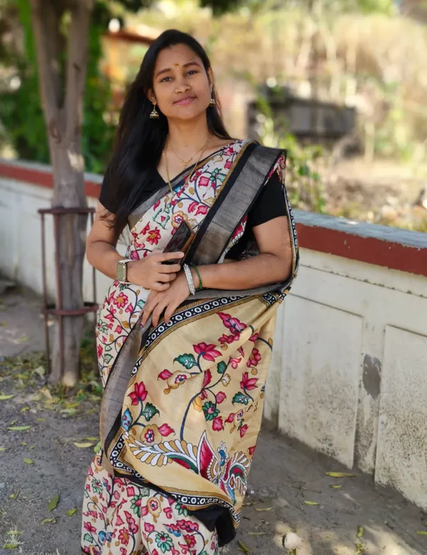 White_Premium_Semi_Tussar_Silk_Saree_For_Women
