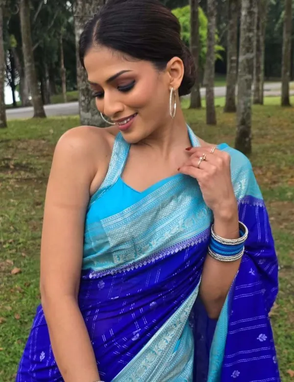 Pepsi_Blue_Premium_Semi_Silk_Saree_For_Women