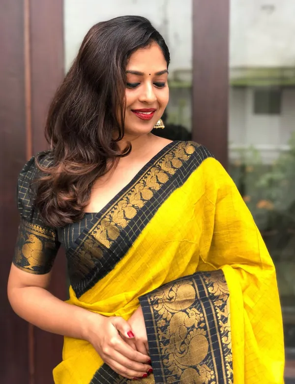 Mustard_Yellow_Premium_Cotton_Saree_For_Women