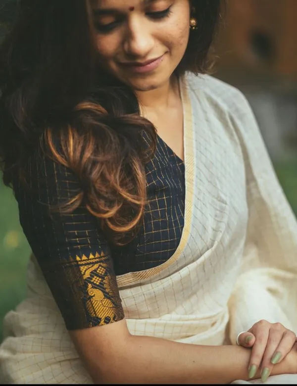 White_Premium_Cotton_Saree_For_Women