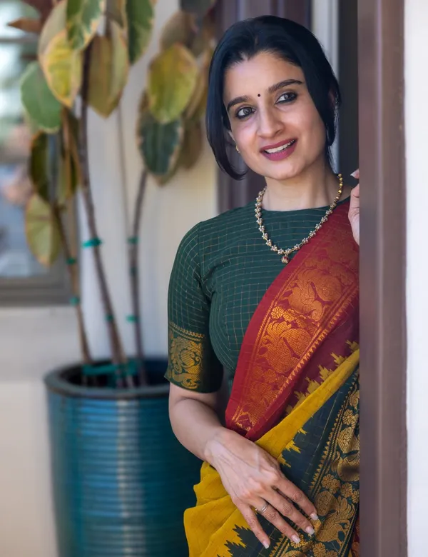 Mustard_Yellow_Premium_Cotton_Saree_For_Women