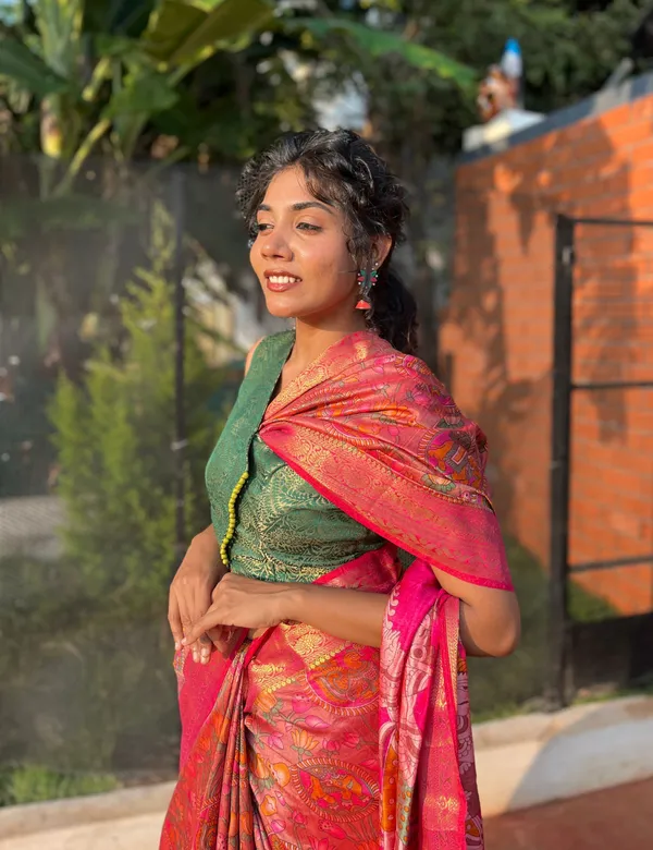 Pink_Premium_Patola_Silk_Saree_For_Women