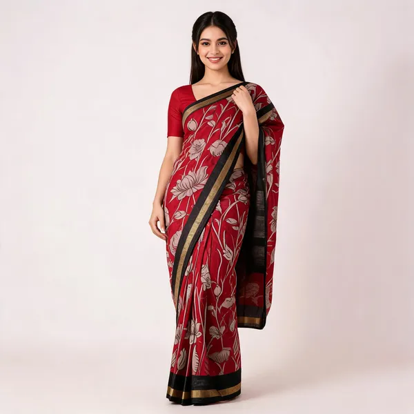 Red_Premium_Silk_Saree_For_Women