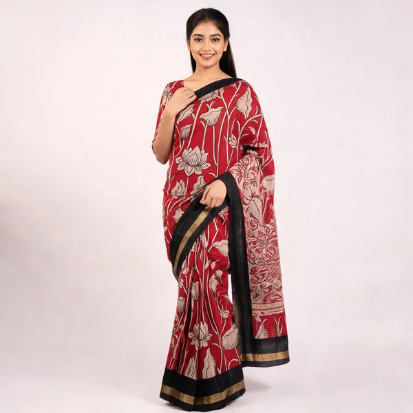 Red_Premium_Silk_Saree_For_Women