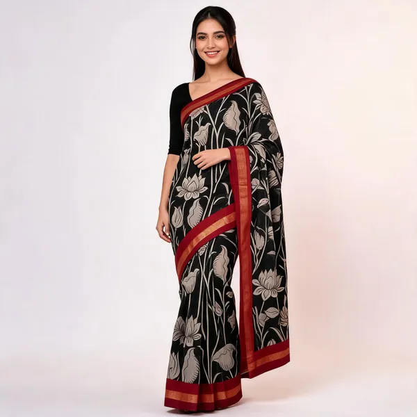 Black_Premium_Silk_Saree_For_Women