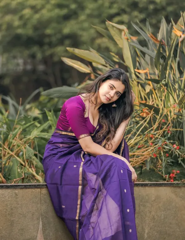 Violet_and_Purple_Premium_Silk_And_Cotton_Saree_For_Women