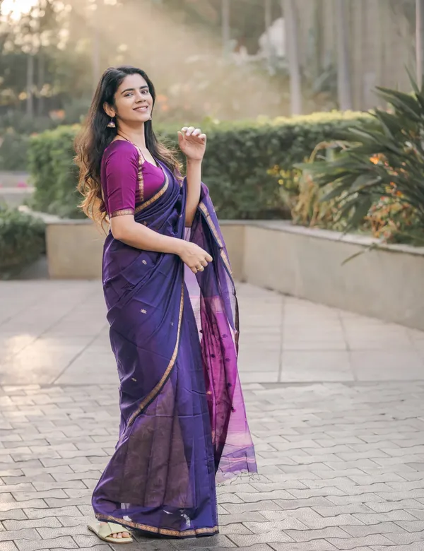 Violet_and_Purple_Premium_Silk_And_Cotton_Saree_For_Women
