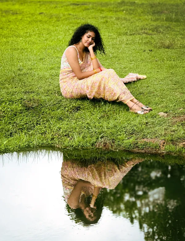 Yellow_Handblock_Kota_Doria_Saree_For_Women