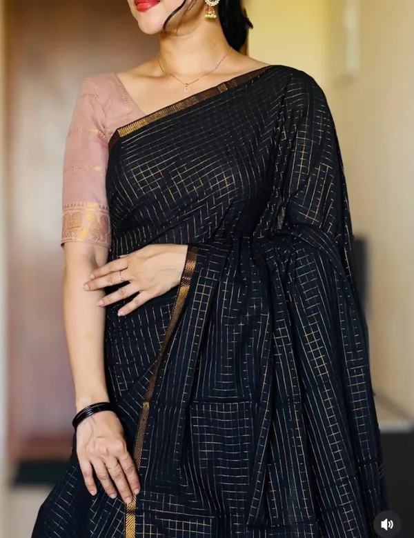 Black_Cotton_Saree_For_Women