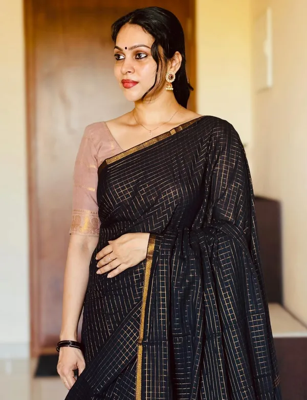 Black_Cotton_Saree_For_Women