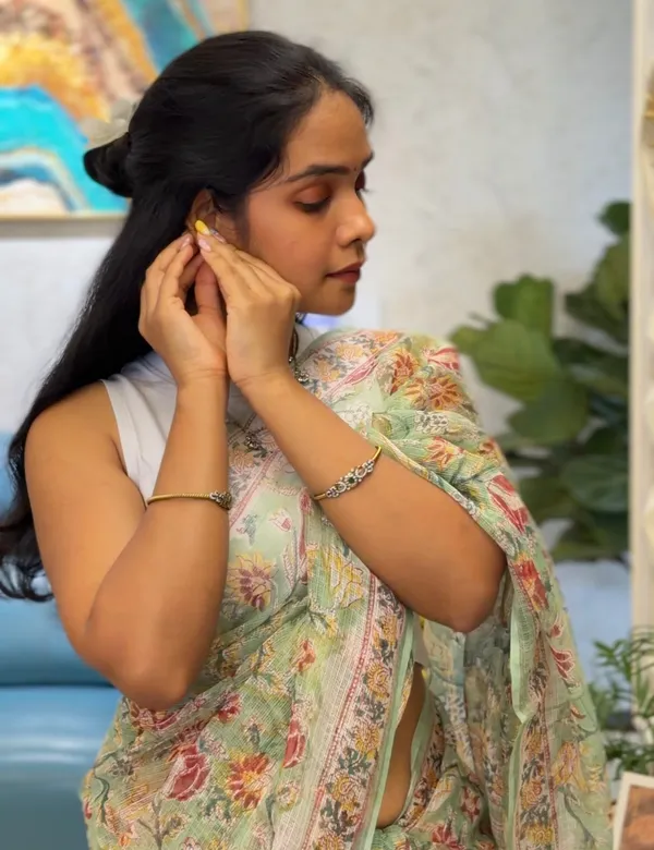 Mint_Green_Handblock_Kota_Doria_Saree_For_Women