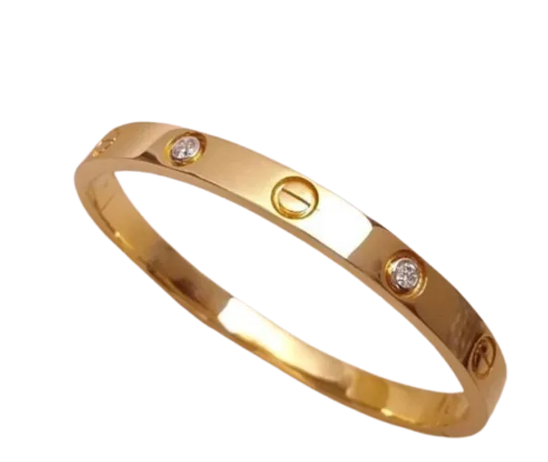 Gold-Tone_Screw_Design_Bracelet_for_Women
