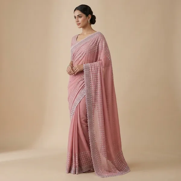 Dusty_Pink_Japan_Satin_Embellished_Ethnic_Saree_For_Women