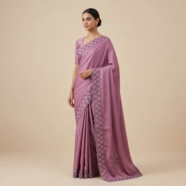 Purple_Japan_Satin_Embellished_Floral_Border_Saree_For_Women