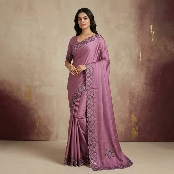 Purple_Japan_Satin_Embellished_Floral_Border_Saree_For_Women