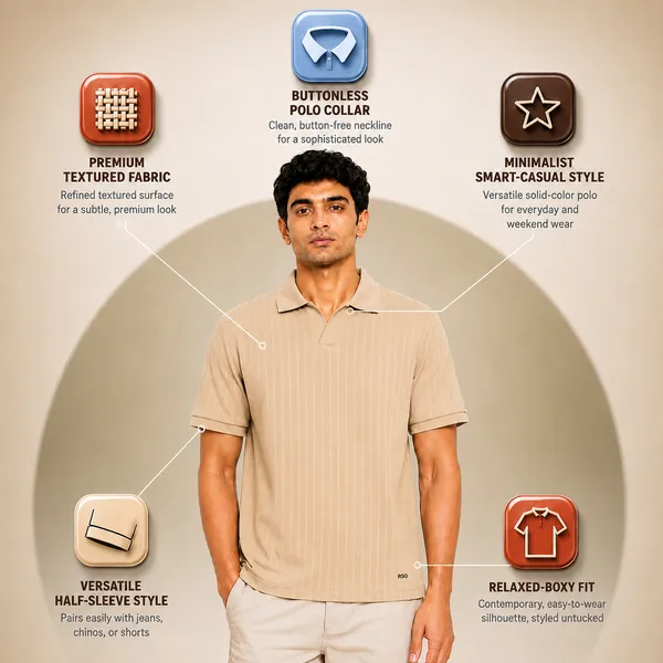 RSO_Outfits_Mens_Premium_Beige_Textured_Polo_T-Shirt