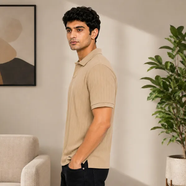 RSO_Outfits_Mens_Premium_Beige_Textured_Polo_T-Shirt