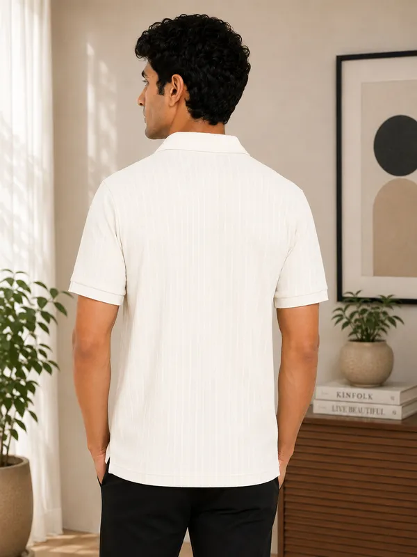 RSO_Outfits_Mens_Premium_Offwhite_Textured_Polo_T-Shirt