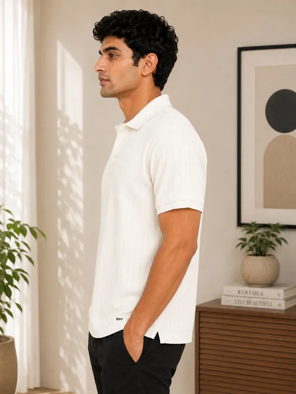 RSO_Outfits_Mens_Premium_Offwhite_Textured_Polo_T-Shirt
