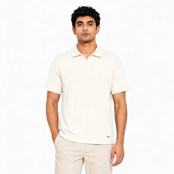 RSO_Outfits_Mens_Premium_Offwhite_Textured_Polo_T-Shirt