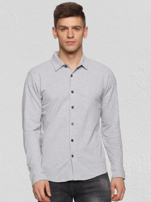 Grey_Cotton_Shirt_For_Men