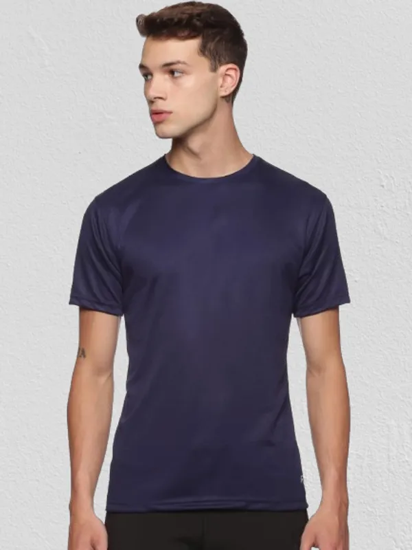 Blue_Polyester_Half_Sleeve_T_Shirt_For_Men