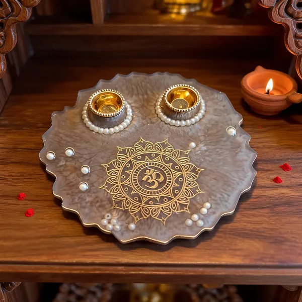 Wood_Traditional_Om_Lotus_Design_Pooja_Thali_Set