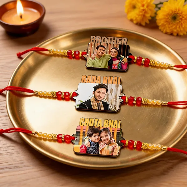 Red_Gold_Personalized_Photo_Rakhi_Set_For_Brothers
