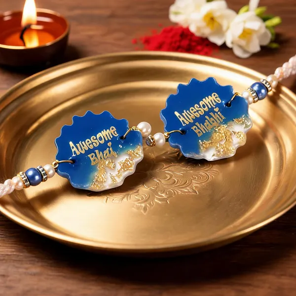 Blue_Resin_Awesome_Bhai_Braided_Cord_Rakhi_Set_-_Pack_Of_2