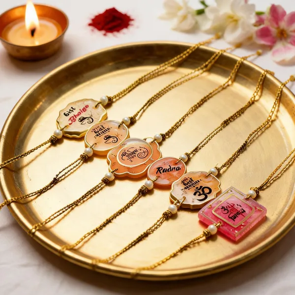 Multicolour_Thread_Beads_Brother_Themed_Rakhi_Set