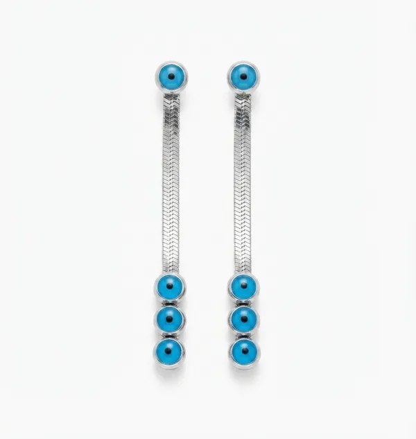 Blue_Silver_Stainless_Steel_Long_Chain_Drop_Earrings_For_Women