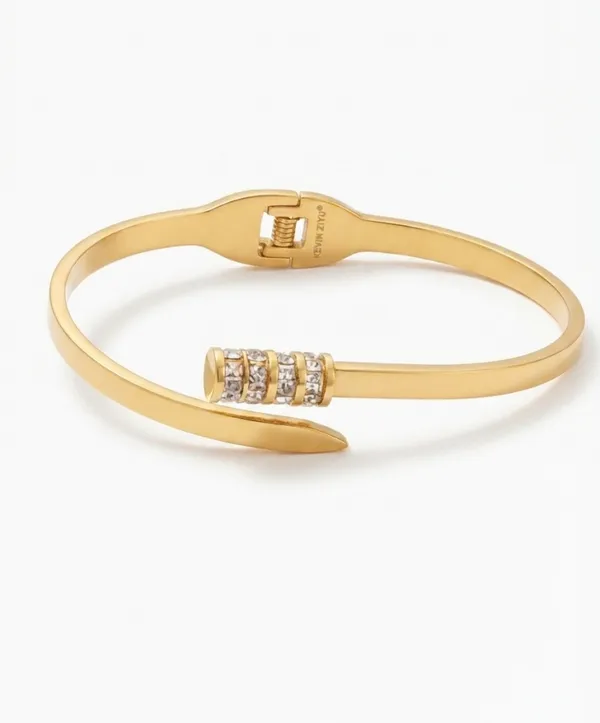 Gold_Stainless_Steel_Open_Cuff_Bracelet_For_Women