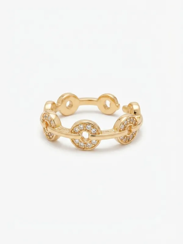Gold_Stainless_Steel_Crystal_Embellished_Ring_For_Women