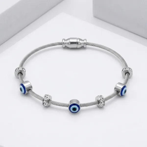 Silver_Stainless_Steel_Evil_Eye_Charm_Bracelet_For_Women