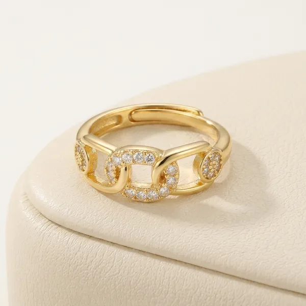 Gold_Stainless_Steel_Crystal_Embellished_Open_Link_Ring_For_Women