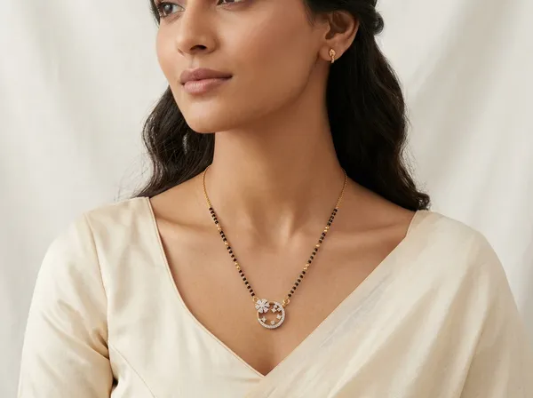 Gold_Stainless_Steel_Black_Beaded_Stone_Mangalsutra_For_Women