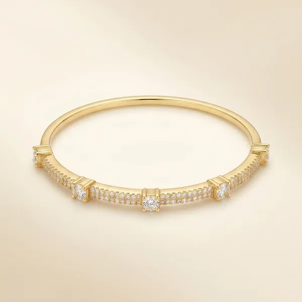 Gold_Stainless_Steel_Stone_Embellished_Bangle_For_Women