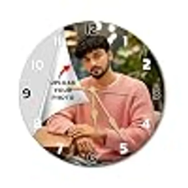 Multicolor_Acrylic_Personalised_Photo_Round_Wall_Clock