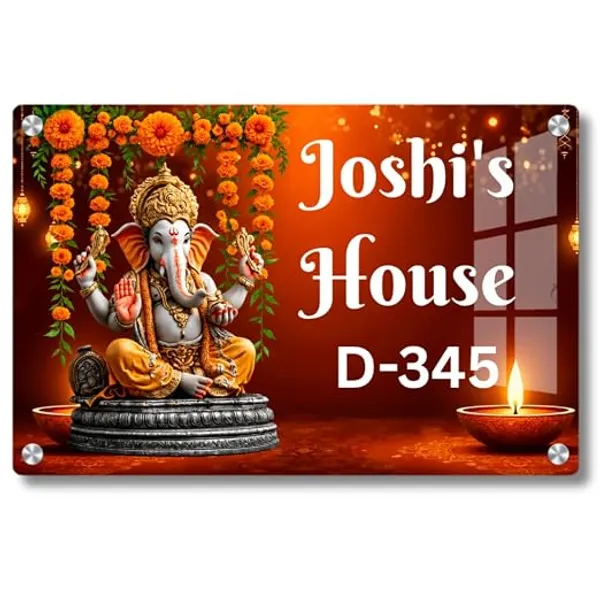 Multicolor_Acrylic_Ganesha_Festive_Print_House_Name_Plate