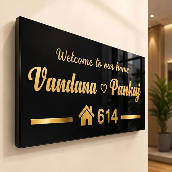 Black_And_Golden_Acrylic_Modern_Personalised_Name_Plate