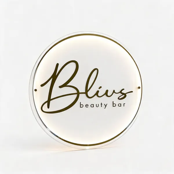 Multicolor_Acrylic_Round_Led_Beauty_Bar_Wall_Sign